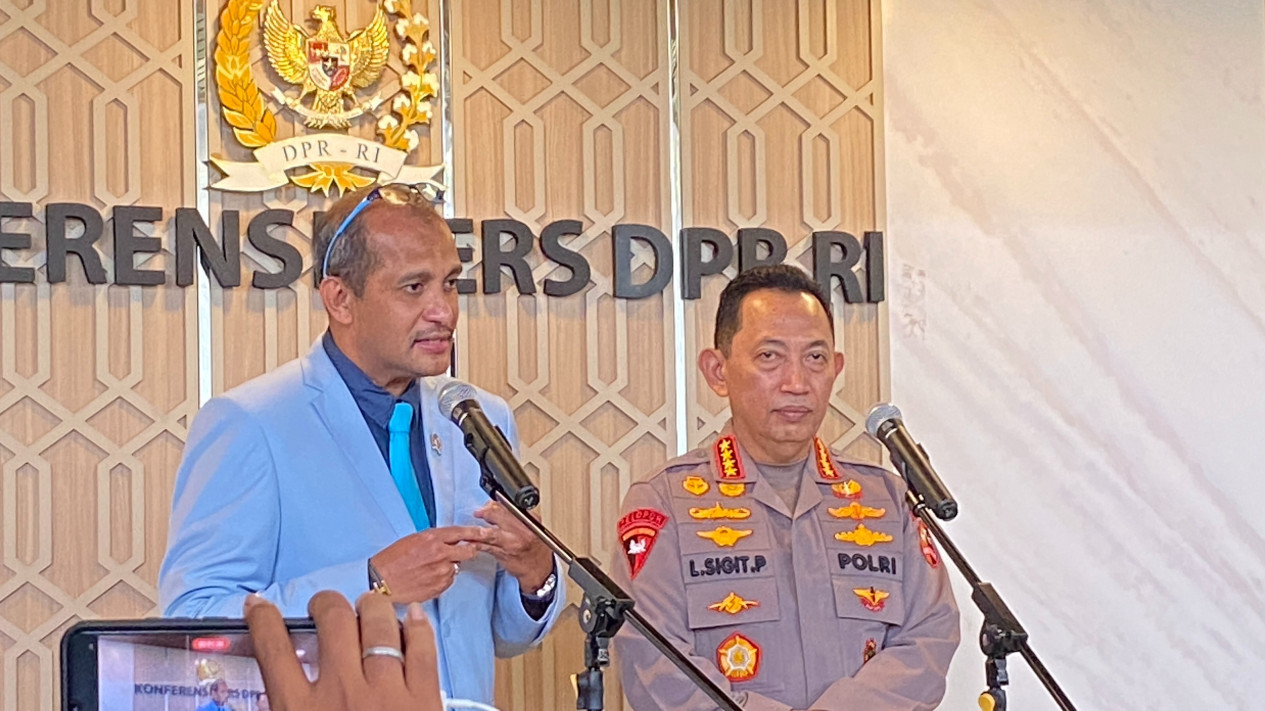 Kata Kapolri Soal UU Baru Izinkan Polisi Urus Pangan dan Gizi Nasional
            - galeri foto