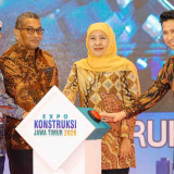 Gubernur Khofifah Buka Expo Konstruksi dan Kukuhkan Forum Jasa Konstruksi Jatim 2026