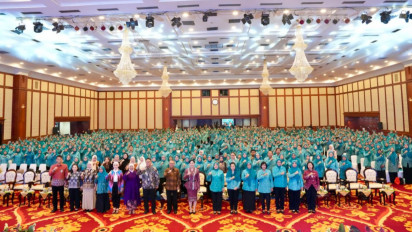 Ketum TP PKK Ajak Para Pengurus dan Kader PKK Melek Literasi Keuangan di Tingkat Keluarga