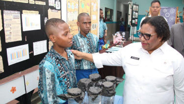 Pendidikan Jadi Kunci Kebangkitan SDM, Wamendagri Ribka Haluk Tekankan Kualitas Manusia di GenIUs Expo 2026