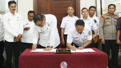 KAI Divre I Sumut dan Pemkab Deli Serdang Teken MoU, Eks Stasiun Deli Tua Ditata Jadi Kawasan Produktif