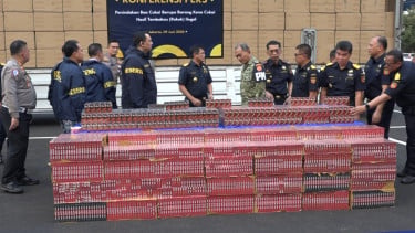 Gudang Rokok Ilegal di Serang Digerebek, Bea Cukai Sita Total 8,9 Juta Batang Selamatkan Cukai Rp6,67 M