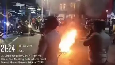 Viral Aparat Bubarkan Paksa Aksi Unjuk Rasa Protes Kenaikan Harga BBM, Polisi Angkat Bicara