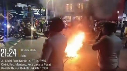 Viral Aparat Bubarkan Paksa Aksi Unjuk Rasa Protes Kenaikan Harga BBM, Polisi Angkat Bicara
