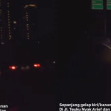 Jalan di Kebayoran Lama Gelap Gulita, 25 Lampu PJU Dirusak Pelaku Vandalisme