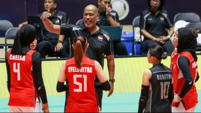Vietnam dan Kazakhstan Menang, Timnas Voli Putri Indonesia Dipastikan Gagal Penuhi Target PBVSI di AVC Women's Cup 2026