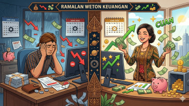 Ramalan Weton Keuangan 13 Juni 2026, Siapa yang Cuan Besar dan Siapa yang Harus Berhemat?
