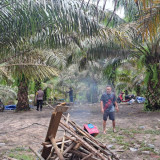 Respons Cepat Aduan Warga dan Media Sosial Polsek Belitang Hilir Bongkar Judi Ayam di Dusun Beruduk