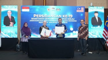 Persidangan ke-19 SOSEK MALINDO Bahas Sejumlah Revisi Strategis Indonesi-Malaysia