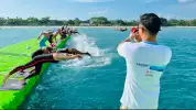 Buka Kejuaraan Renang Perairan Terbuka seAsia di Bali, Ketum PB Akuatik Anindya Bakrie Harap Atlet Indonesia Torehkan Prestasi 