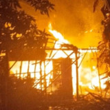 Kesal Tak Diberi Uang,  Seorang Pria di Pati Bakar Rumah Orang Tuanya