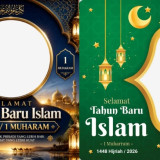 10 Link Twibbon Tahun Baru Islam 2026 Desan Terbaru, Cocok Dibagikan ke Media Sosial