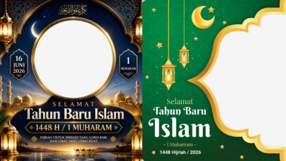 10 Link Twibbon Tahun Baru Islam 2026 Desan Terbaru, Cocok Dibagikan ke Media Sosial