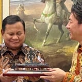 Prabowo Terima Suvenir Kapal Perang Mikasa dari Menhan Jepang, Koizumi: Semoga Jepang-Indonesia Semakin Memperdalam Kerja Sama