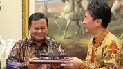 Prabowo Terima Suvenir Kapal Perang Mikasa dari Menhan Jepang, Koizumi: Semoga Jepang-Indonesia Semakin Memperdalam Kerja Sama