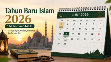 10 Ucapan Tahun Baru Islam 1448 H atau 2026, Penuh Doa dan Motivasi untuk Dibagikan