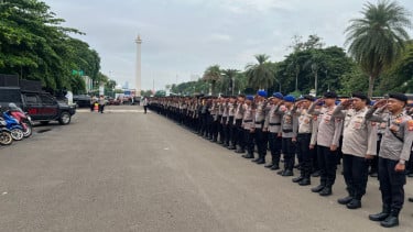 Demo Hari ini: Ribuan Personel Gabungan Dikerahkan Amankan Aksi Unjuk Rasa di Beberapa Titik Jakarta