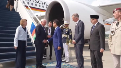 Presiden Jerman Mendarat di Jakarta, Bawa Misi Perkuat Investasi, Energi dan Kemitraan Strategis