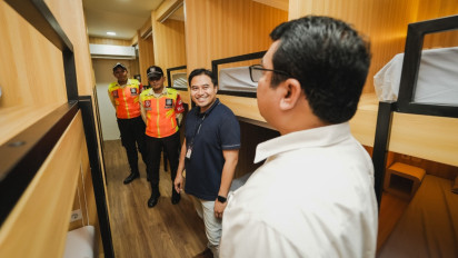 Resmikan Mess Responsibility di Stasiun Surabaya Kota, KAI Services Tingkatkan Kenyamanan Frontliner untuk Pelayanan Prima