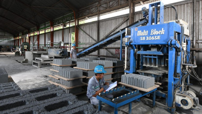 Tekan Limbah B3 hingga 38 Persen, MIND ID Ubah Slag Feronikel dan Tailing Jadi Batako
