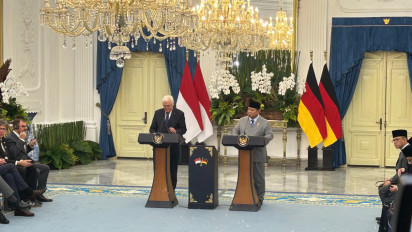 Jerman Pandang Indonesia Lebih dari Sekadar Pasar, Steinmeier: Lokasi untuk Investasi