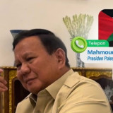Abbas Telepon Prabowo, Minta Indonesia Tetap Jadi Garda Terdepan Perjuangan Palestina