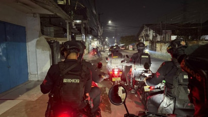 Patroli Cegah Tawuran di Bekasi, Brimob Polda Metro Jaya Amankan Satu Pria Diduga Terlibat Penyalahgunaan Obat Terlarang