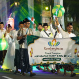 Doa Bersama hingga Pawai Lampion Sambut Tahun Baru Islam 1448 H di Lamongan