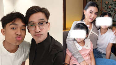 Ruben Onsu Akui Masih Harus Bersabar untuk Bisa Ketemu Thalia dan Thania