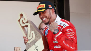 Catat Kemenangan Grand Prix Perdana Bersama Ferrari, Lewis Hamilton: Ini Mimpi yang Tampaknya Mustahil Diwujudkan!