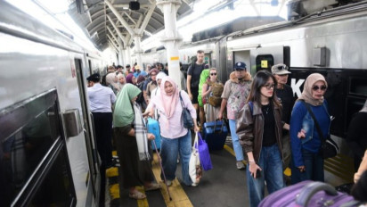 Mobilitas Penumpang Kereta Api di Wilayah Daop 6 Yogyakarta Capai 72.596 Orang pada Libur Tahun Baru Islam