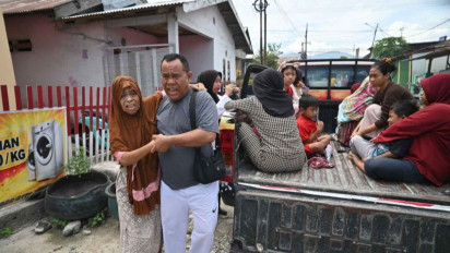 Dampak Gempa M 6,7 Sulteng: 109 Warga Terdampak dan Puluhan Bangunan Rusak