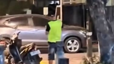 Usai Diamankan, Terungkap Fakta Baru Tukang Cat Duco Viral Diduga Palak Pekerja Proyek Billboard JPO di Jakarta Pusat