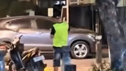 Usai Diamankan, Terungkap Fakta Baru Tukang Cat Duco Viral Diduga Palak Pekerja Proyek Billboard JPO di Jakarta Pusat