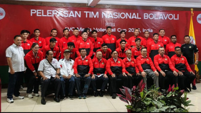 PBVSI Pasang Target Tinggi, Timnas Voli Indonesia Diminta Tembus Empat Besar di AVC Volleyball Championship 2026