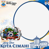 Link Twibbon HUT Kota Cimahi ke-25 Tahun 2026, Download dan Pasang untuk Meriahkan Perayaan di Media Sosial