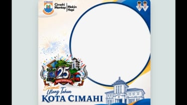 Link Twibbon HUT Kota Cimahi ke-25 Tahun 2026, Download dan Pasang untuk Meriahkan Perayaan di Media Sosial