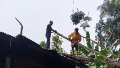 Cuaca Ekstrem Hantam Sumut: 13 Rumah di Deliserdang dan Gunungsitoli Rusak
