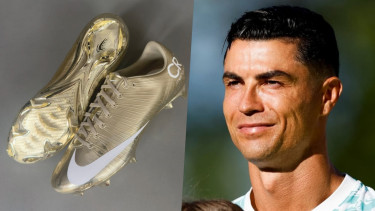Penampakan Sepatu Emas Cristiano Ronaldo untuk Laga Perdana Portugal vs RD Kongo di Piala Dunia 2026