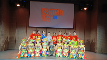 Lewat Tradipop, Ksatria Fest 3.0 Ajak Generasi Muda Mengenal Tari Tradisional