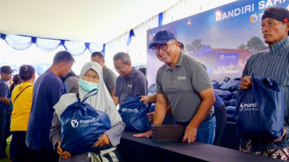 Bank Mandiri Gelar Program Mandiri Sahabat Desa di 28 Desa Sepanjang Rute Mandiri Jogja Marathon 2026