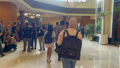 Breaking News! Proses Eksekusi Hotel Sultan, Tamu Hotel Panik Terpaksa Check Out Sebelum Waktunya
