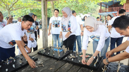 Program Blue Impact di Lampung Selatan Gabungkan Konservasi dan Pemberdayaan Warga