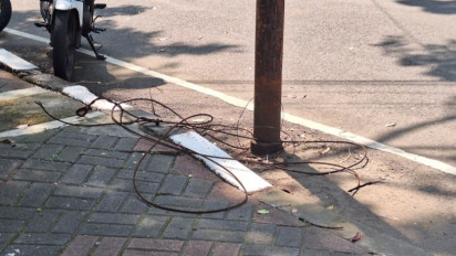 Setang Motor Tersangkut Kabel, Ini Kronologi Siswi SMAN 6 Tewas Terlindas di Jalan Lauser