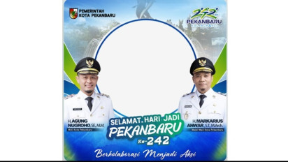 Link Twibbon HUT Kota Pekanbaru ke-242 Tahun 2026, Download dan Bagikan ke Media Sosial