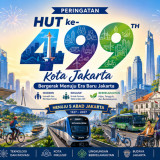 20 Ucapan Selamat HUT Jakarta ke-499 Tahun 2026, Cocok Jadi Caption Media Sosial