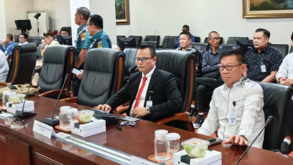 Respons Polemik 15 Kontainer Muatan Ilmenit, KSP Dudung Abdurachman Lakukan Pertemuan