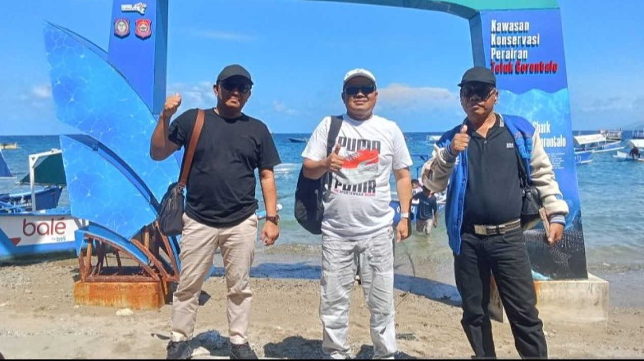 Wisata Hiu Paus di Gorontalo Ramai Dikunjungi Peserta Penas
            - galeri foto