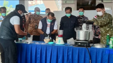Cegah Peredaran Narkoba Jaringan Internasional, Lanal Karimun Musnahkan Sabu dan Ratusan Ekstasi