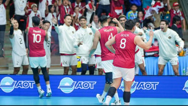 Ranking Timnas Voli Indonesia sebelum AVC Men's Cup 2026, Farhan Halim Cs jadi Tim Terbaik di Asia Tenggara